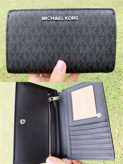 michael kors travel wallet|michael kors jetsetter wallet.